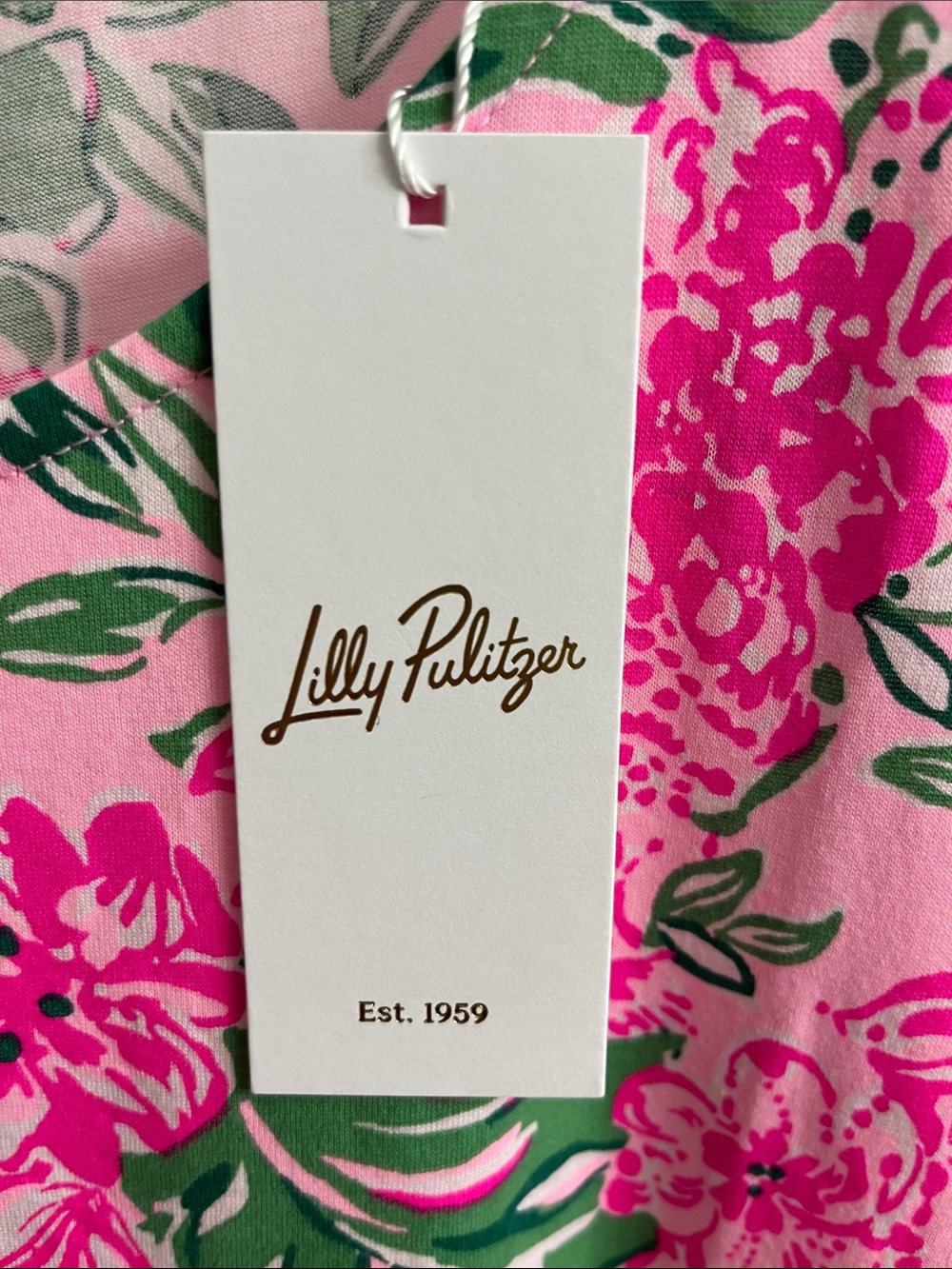 NWT Lilly Pulitzer Geanna Dress in Conch Shell Pink Koala La La - Picture 3 of 9
